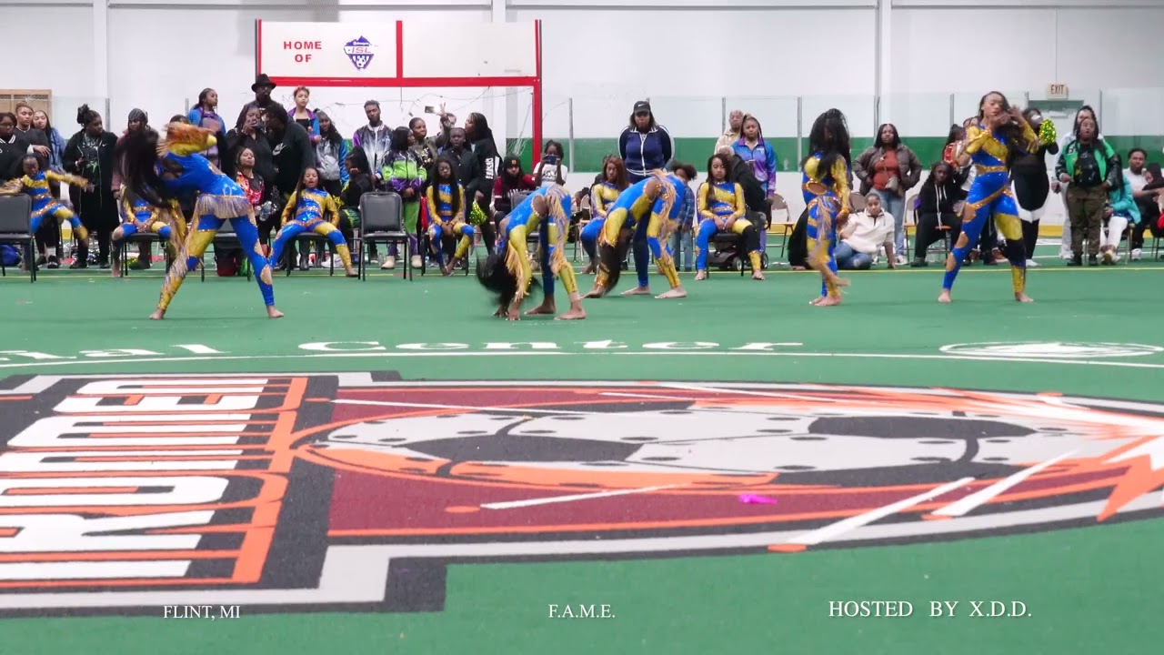 F.A.M.E. vs REDC vs Dem Girls - Majorette - Stand Battle -This is Slow Dance Round
