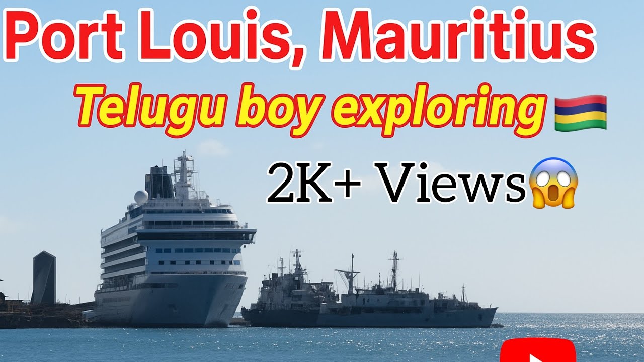 MAURITIUS 🇲🇺 VLOG Indian student explain in Telugu #mauritius #telugu #vlog #india #video #tour