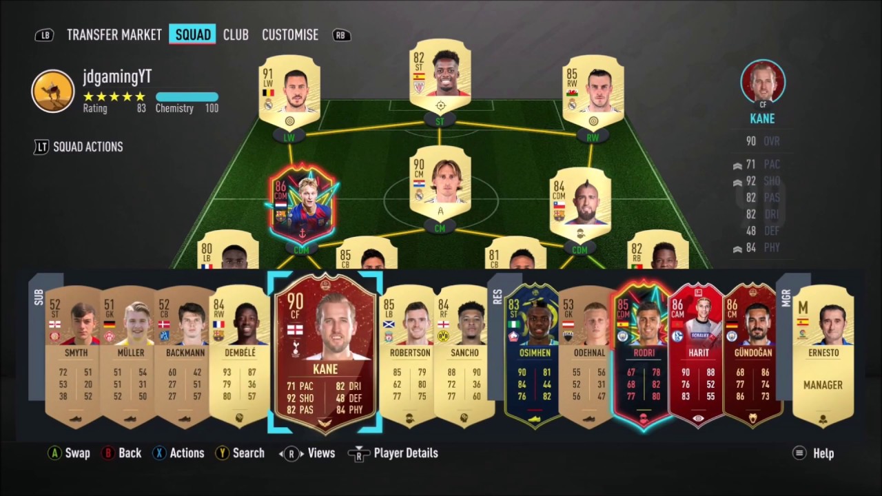 FIFA 20: INSANE 1 MILLION COIN - LA LIGA SQUAD BUILDER