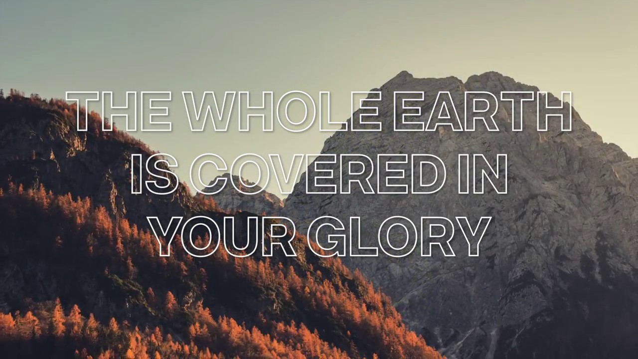 HOSANNA IN THE DEEP LYRICS VIDEO   Brenton Brown