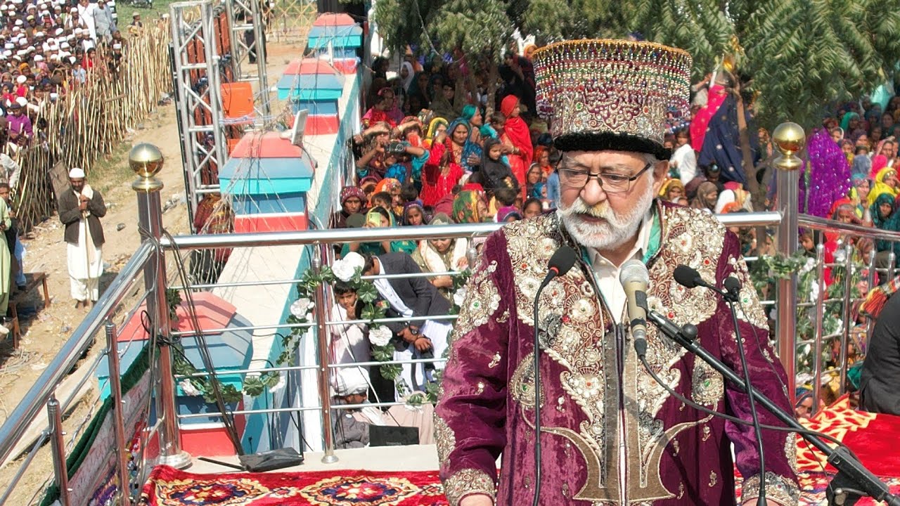 اعلي حضرت پير سائين پاڳارا جن جماعت جي مريدن ۽ عقيدتمندن کي زيارت ۽ خطاب ڪرائيندي Sindhi Islamic