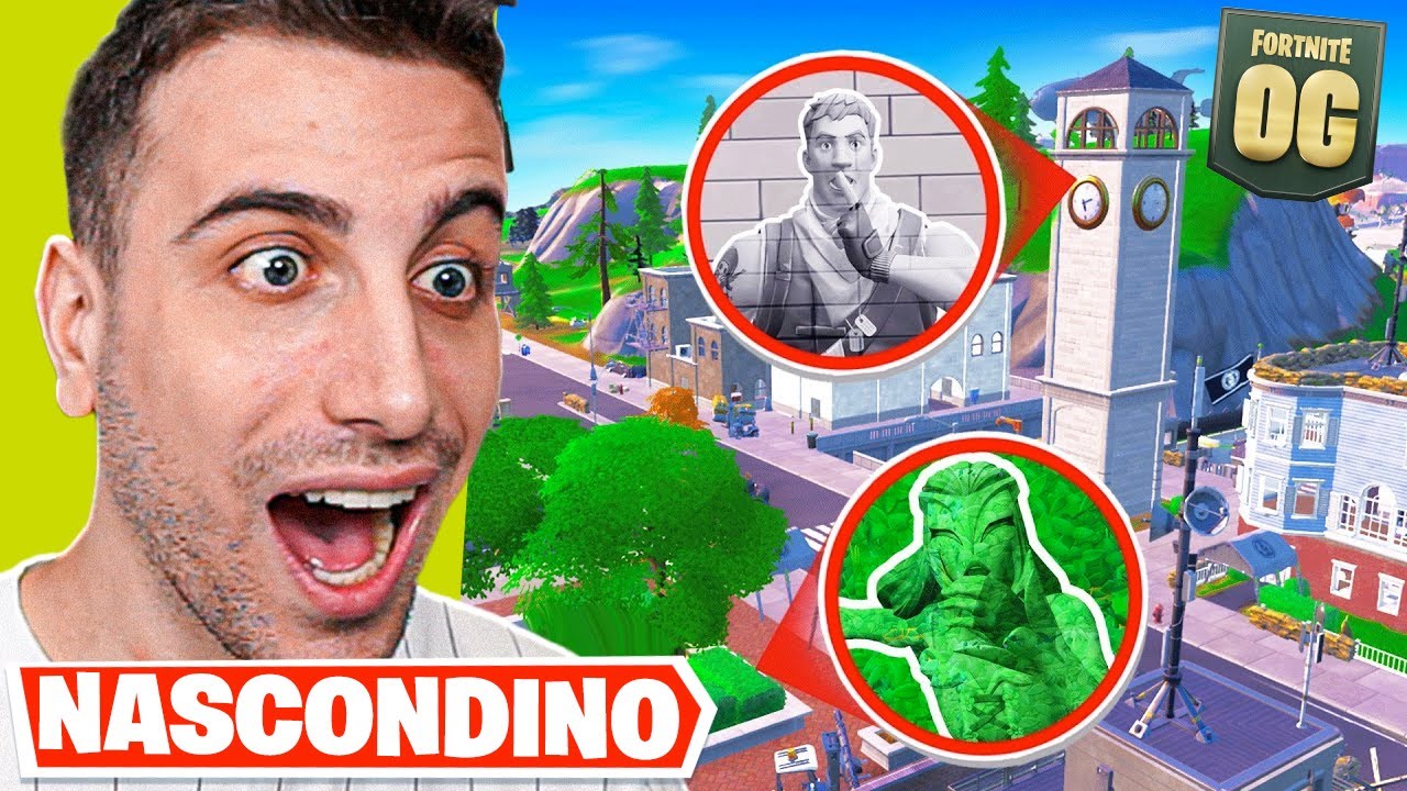 Giochiamo a NASCONDINO a PINNACOLI! Stagione OG Fortnite ITA!