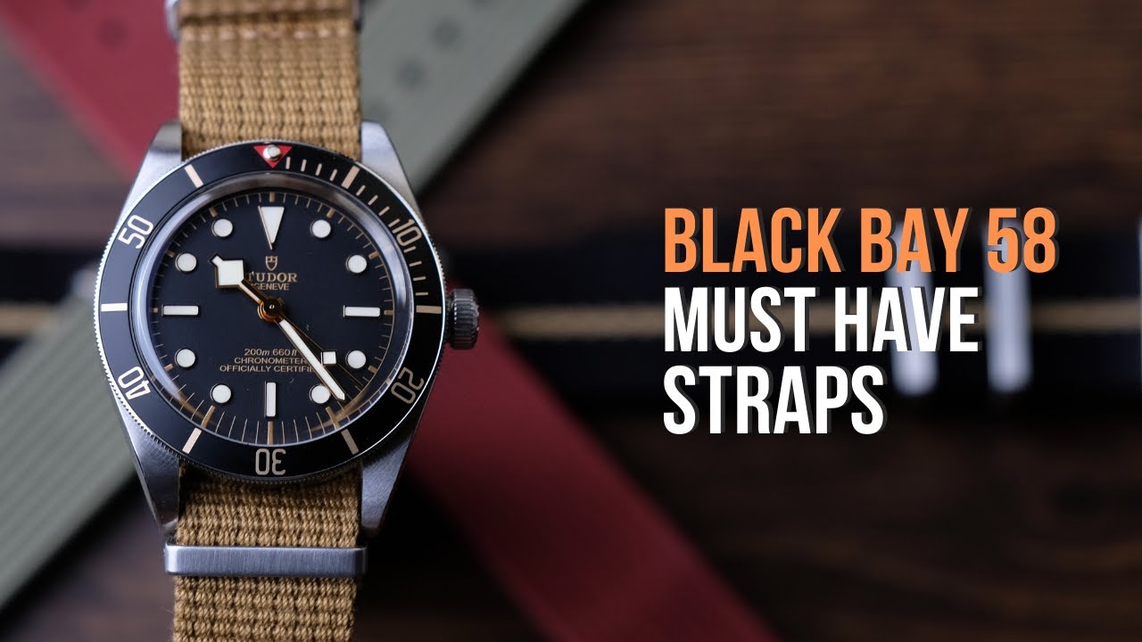 Необходимые ремни для Tudor Black Bay 58