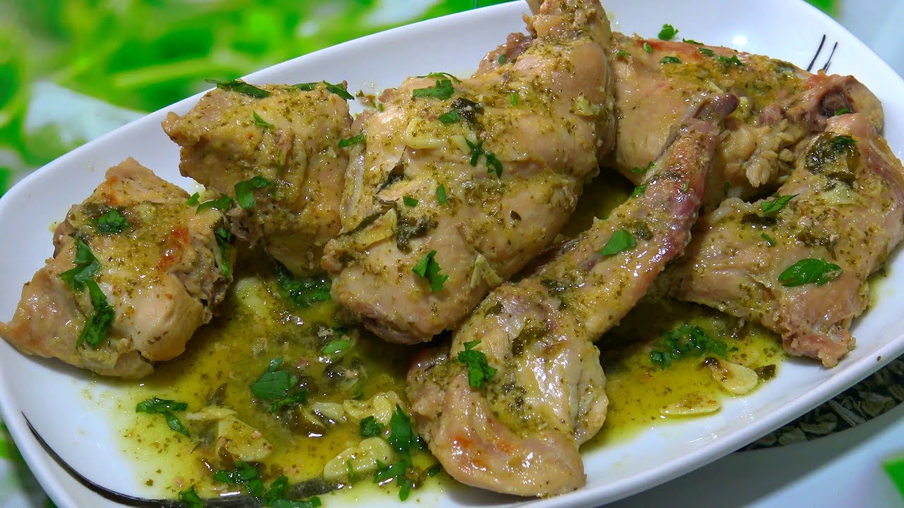 Cea mai Frageda si Suculenta Friptura cu Iepure In Sos de Usturoi Reteta Spaniola