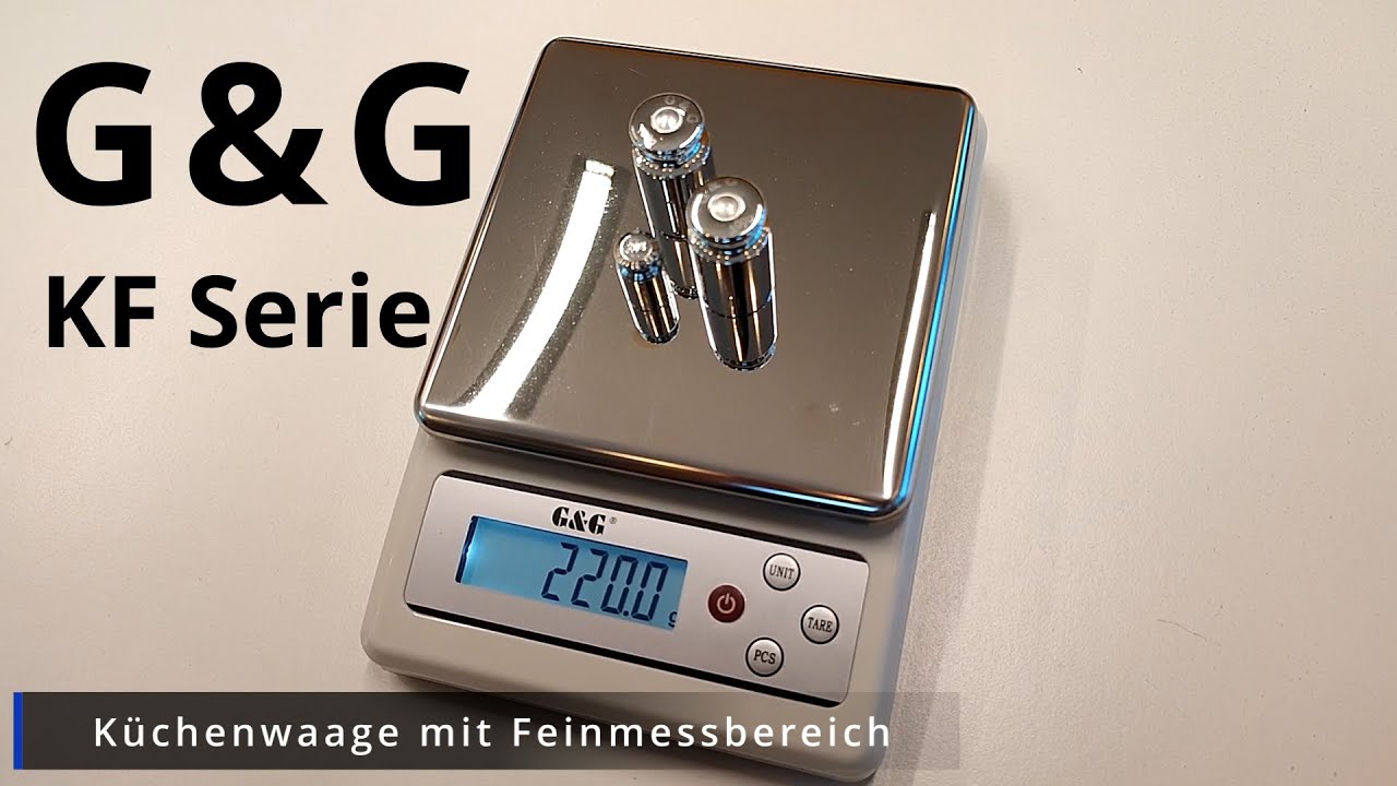 G&G  KF Küchenwaagen, Produktvideo