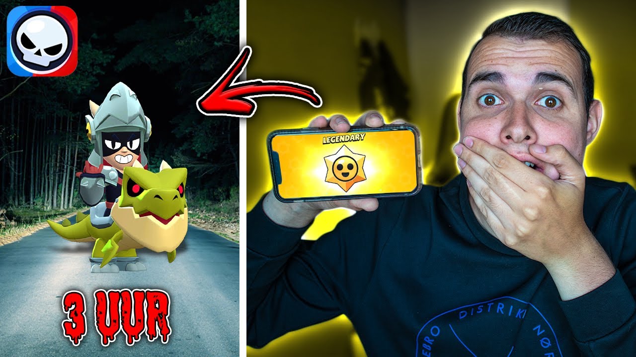 PROBEER NOOIT DRACO TE UNLOCKEN OM 3 UUR 'S NACHTS IN BRAWL STARS.. (KRIJG IK HEM GRATIS!?)