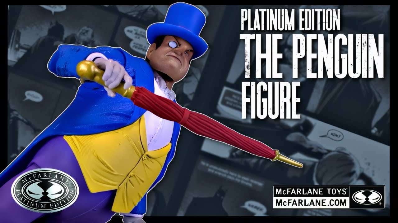 McFarlane Toys DC Multiverse DC Classics Platinum Edition The Penguin Figure |  @TheReviewSpot