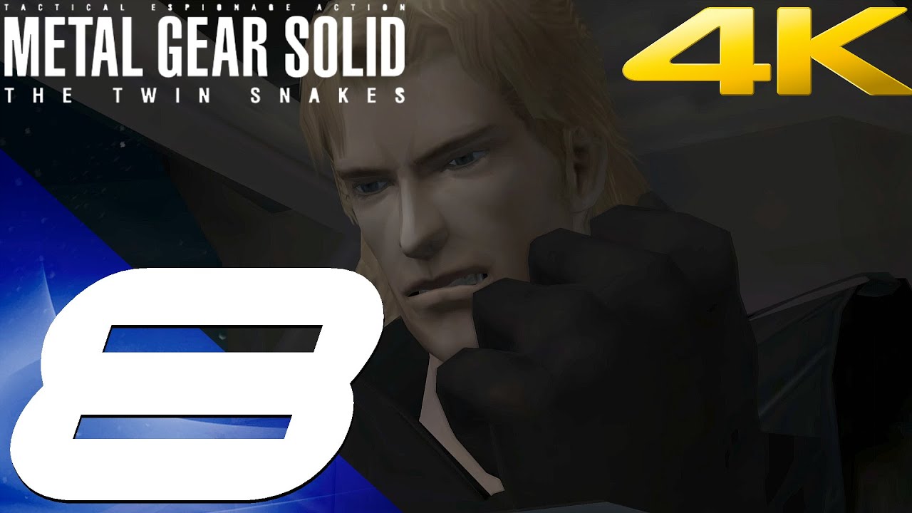 Metal Gear Solid Twin Snakes HD - Walkthrough Part 8 - Hind D Boss Fight [4K 60fps]