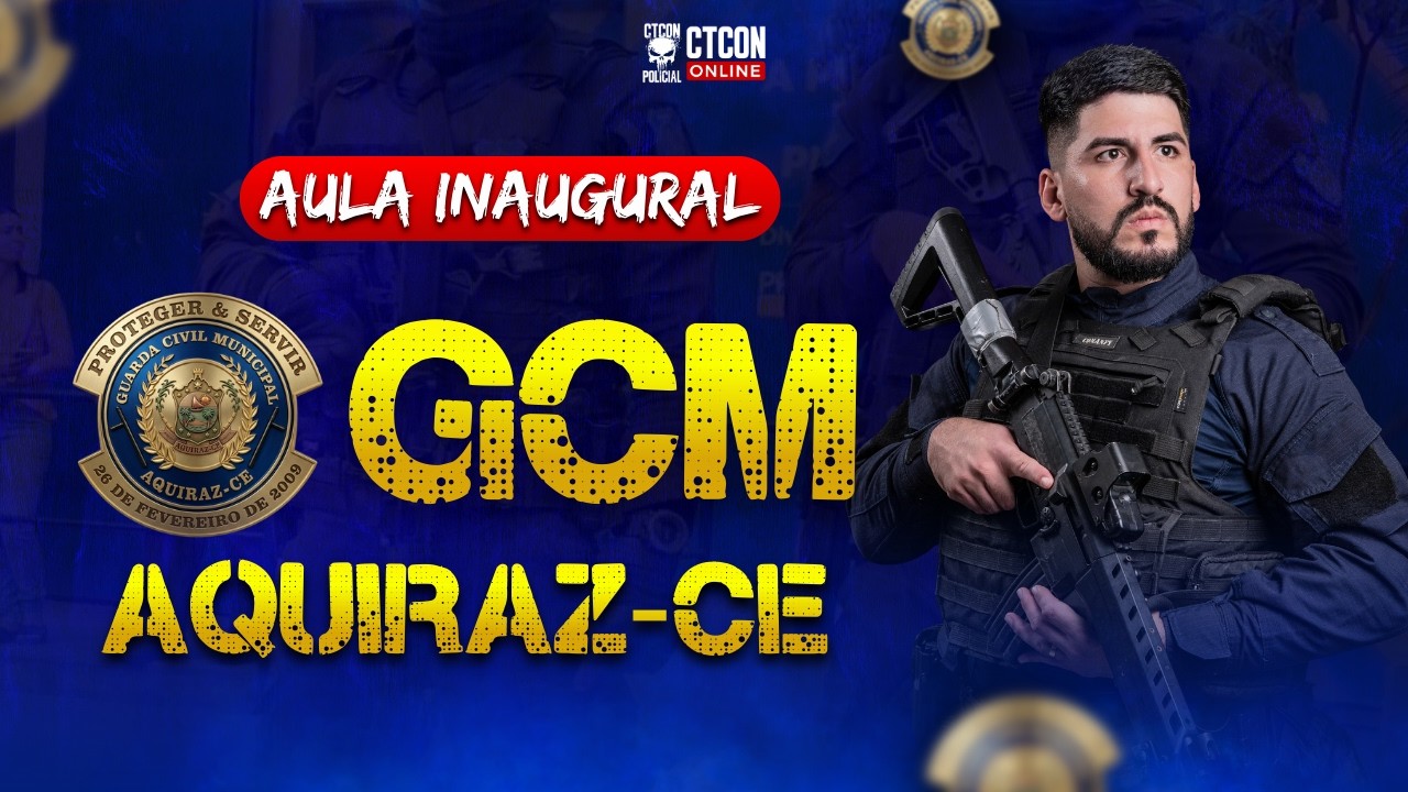 DESAFIO DE RETA FINAL - GCM/TRÂNSITO DE AQUIRAZ - CONSTITUCIONAL - PROF. ABIB REBOUÇAS