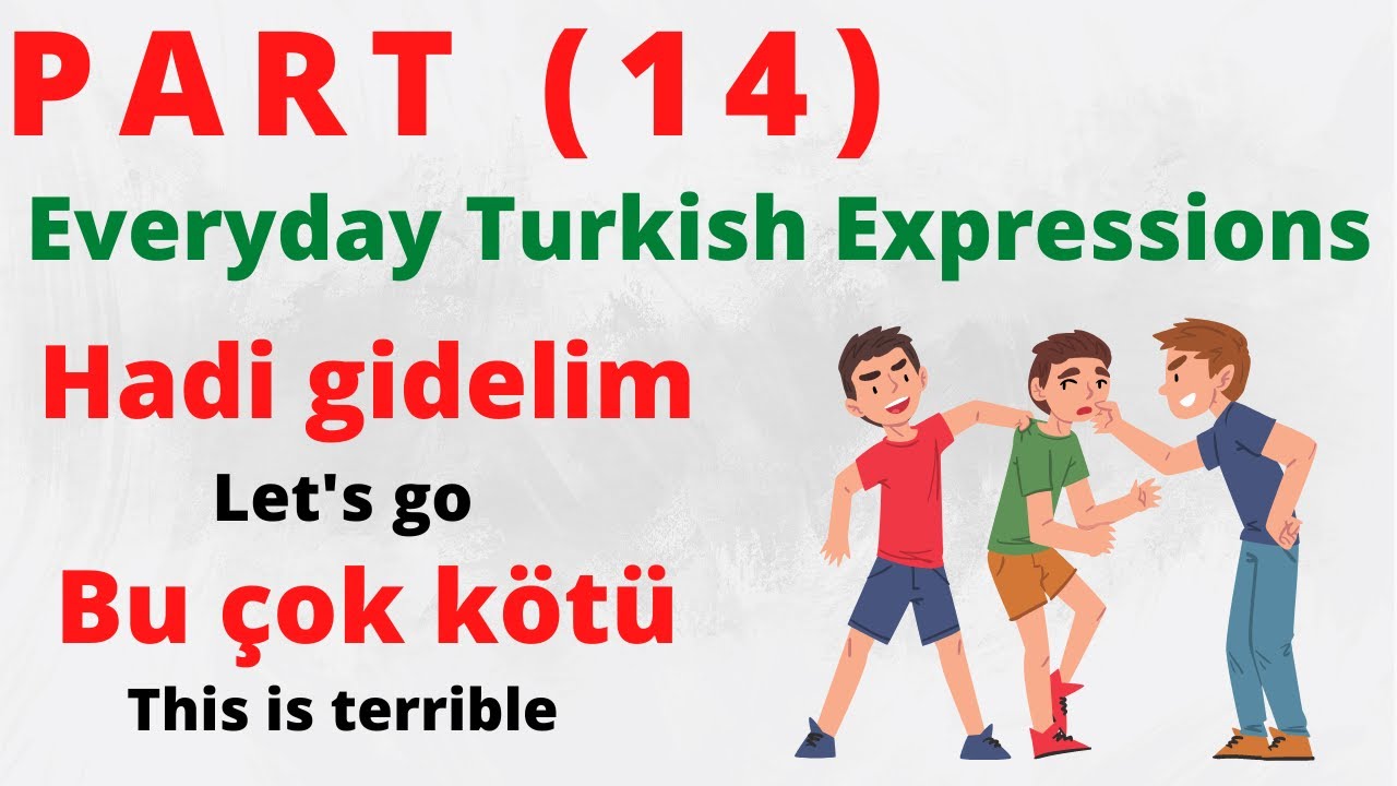 Everyday Turkish Expressions - Part 14 - This is Terrible | Language Animated