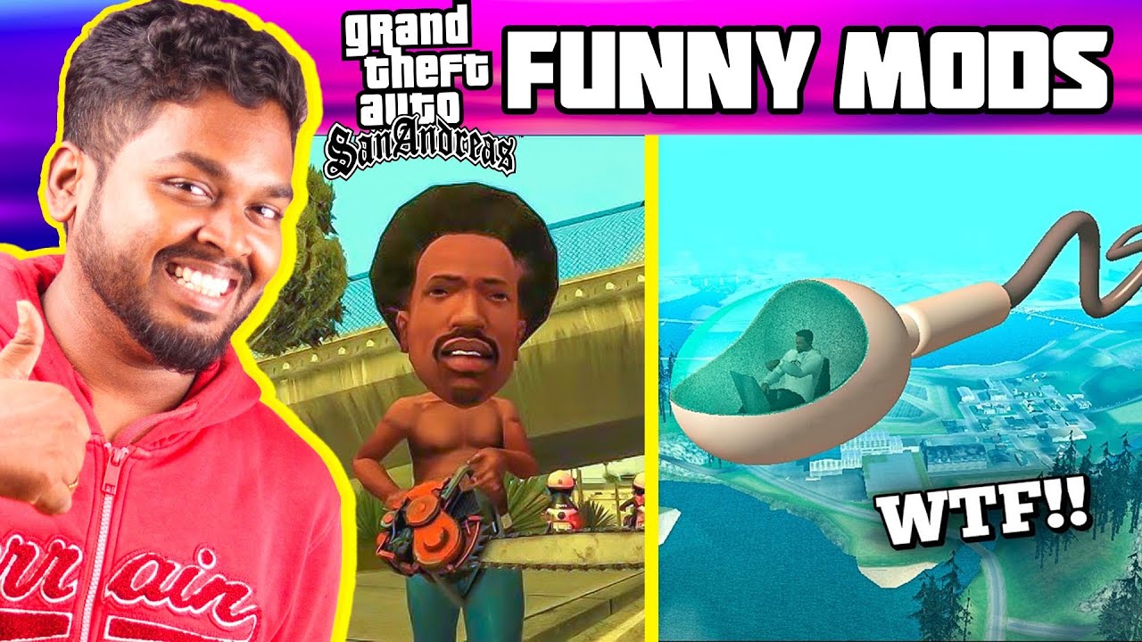 Weird And Funny Mods For GTA San Andreas | GTA SA Mods #mrkk #gaming #gtasanandreas