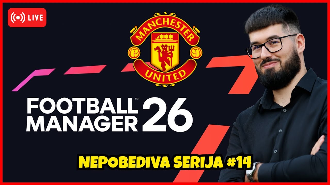 🚨LIVE | Football Manager 26 - Nastavlja se nepobedivi niz