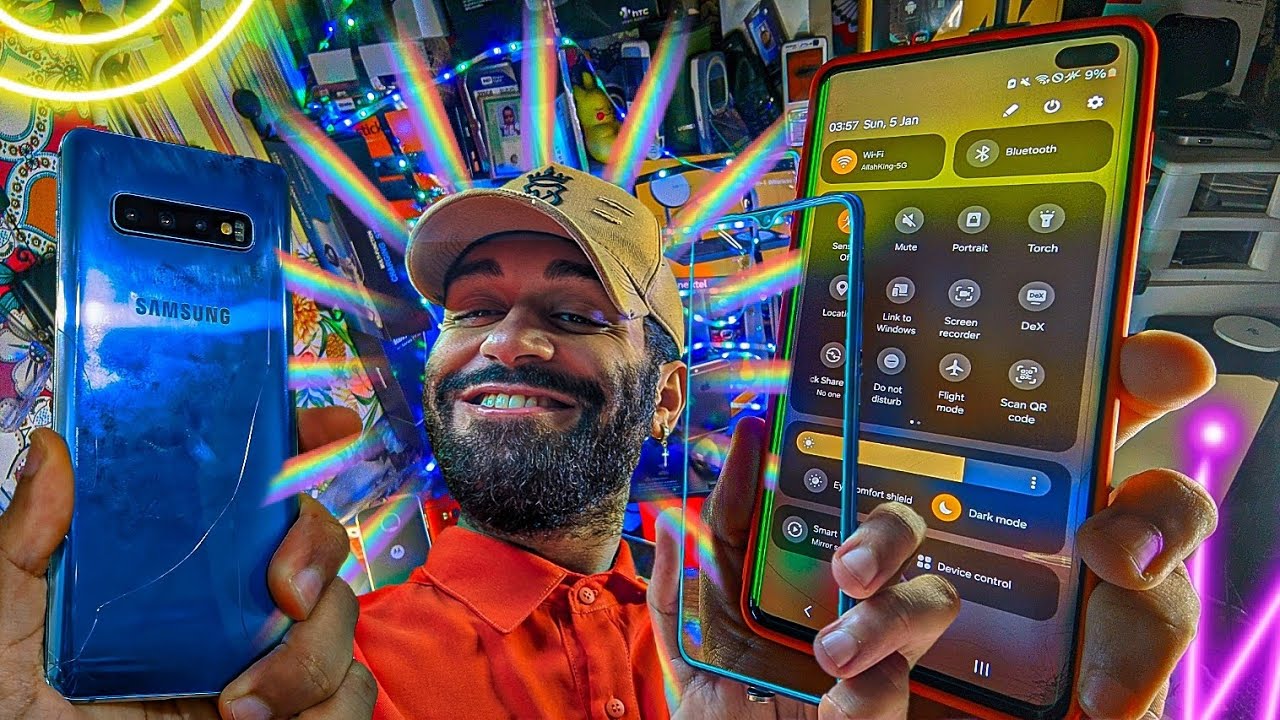 ✹INSTALANDO 👽 a NOVA ONE UI 6.1.1 🔥❗No GALAXY S10 PLUS, funcional em toda a linha, TÁ INCRÍVEL!!!