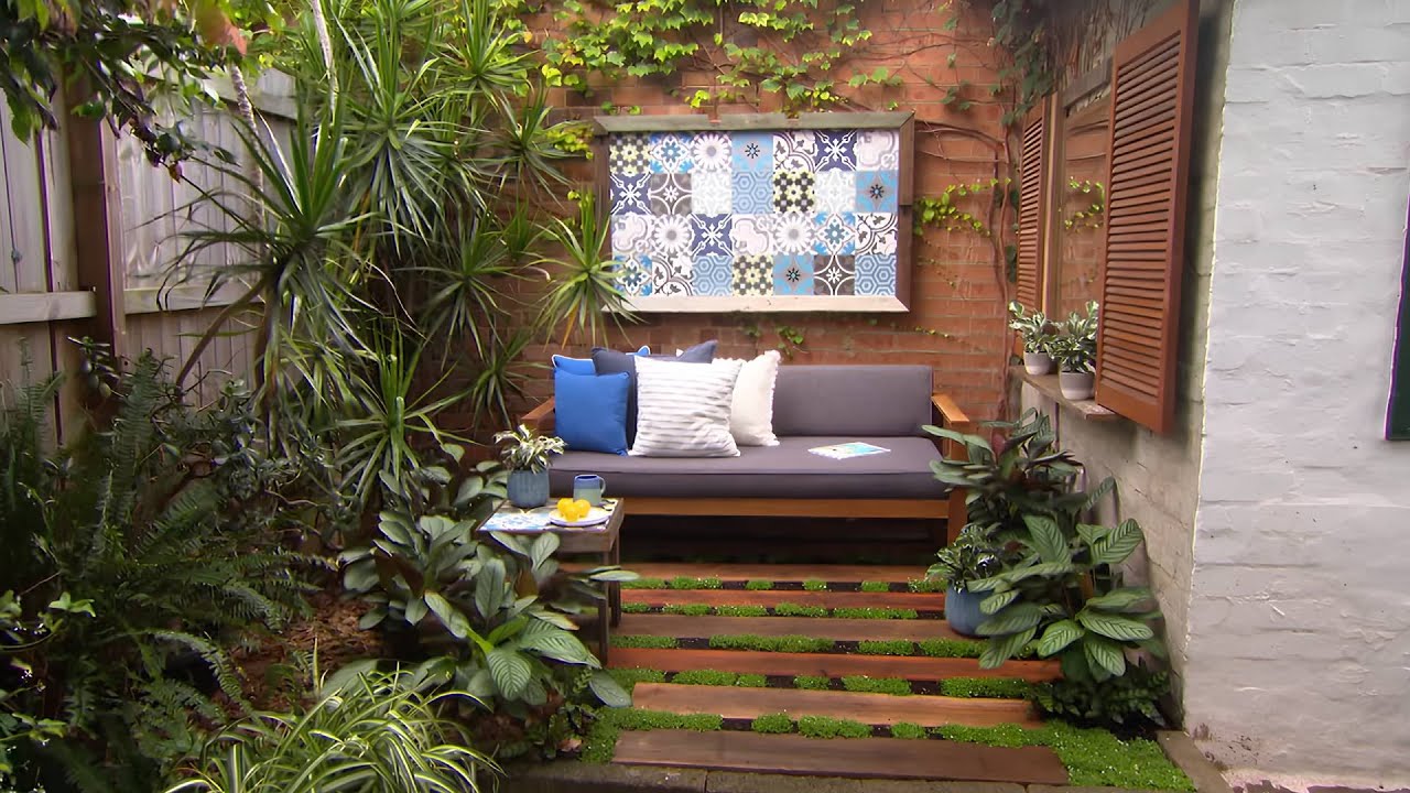 How to Design a Cozy Patio Tips for Using Plants, Benches, and More