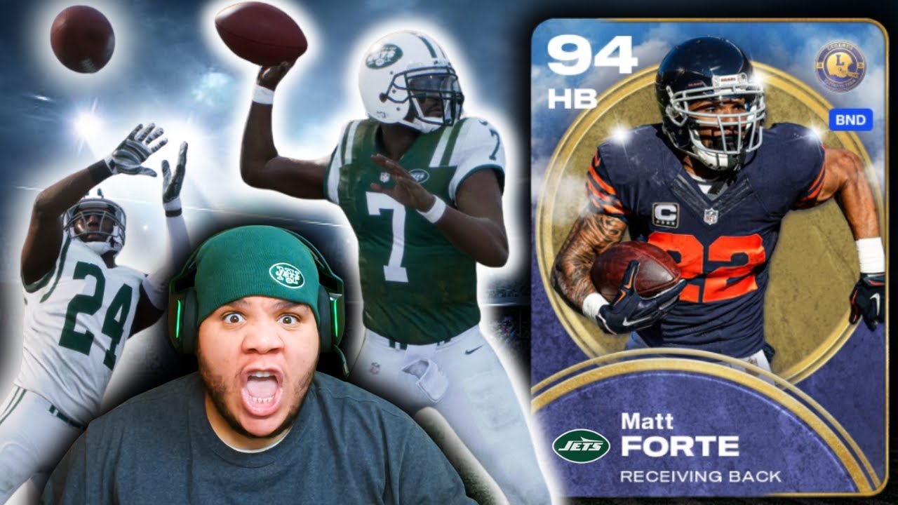 MATT FORTE IS JUICED ON THE BEST NO CHEAT JETS THEME TEAM!