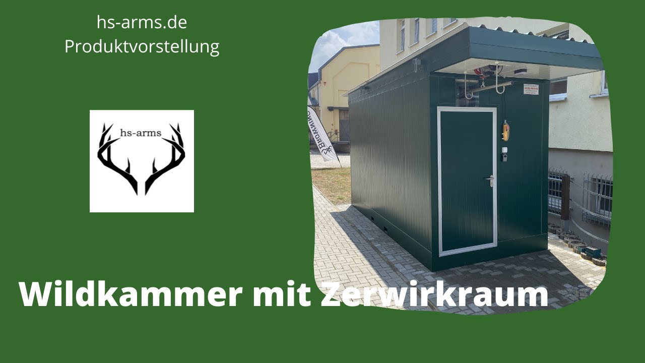 Wildkammer mit Zerwirkraum