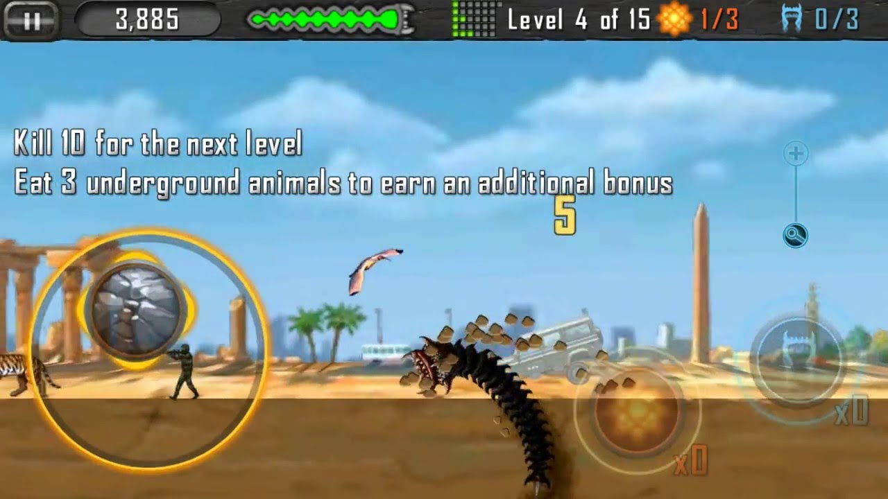 Death Worm Android Gameplay 1