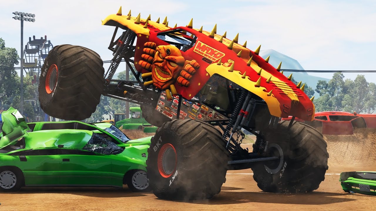 20 Truck Hollow Valley 2025 Freestyle - BeamNG.Drive Monster Jam