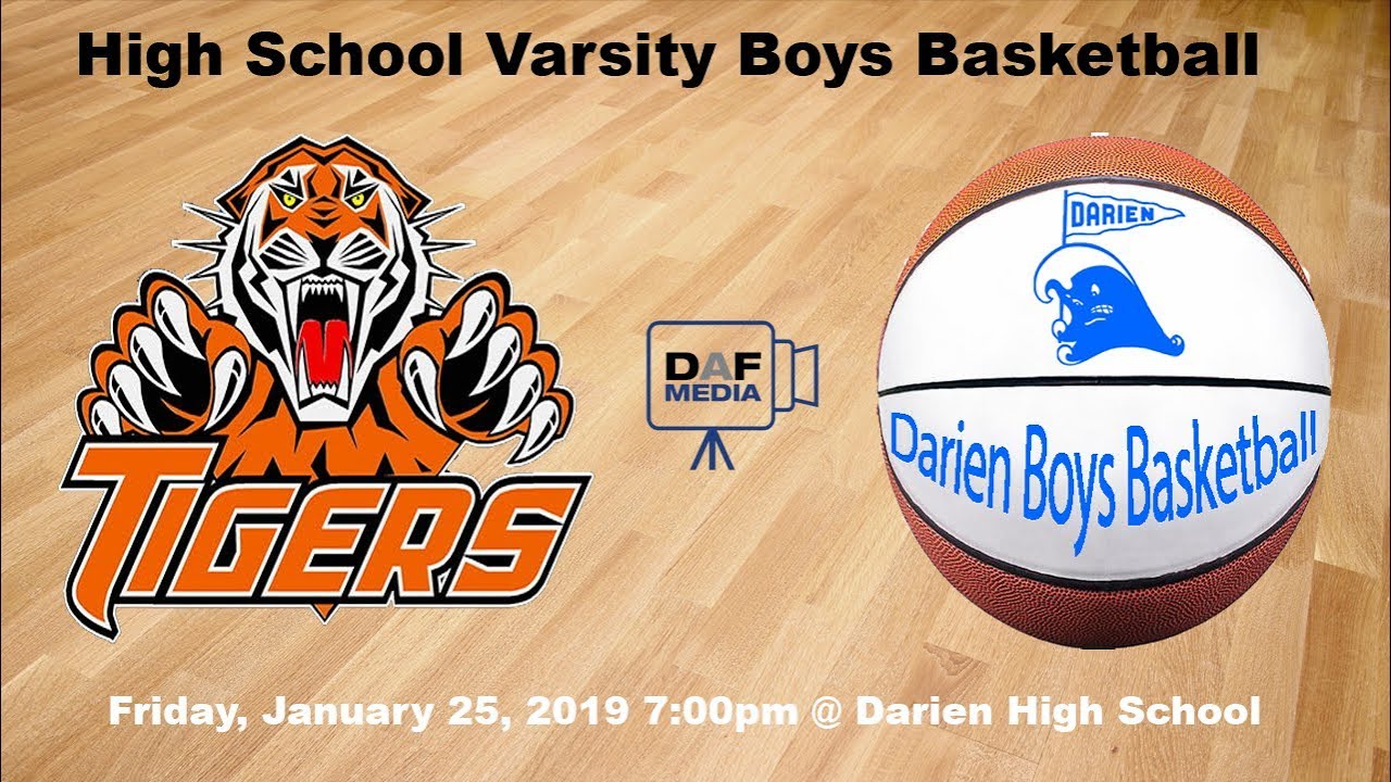 Darien Varsity Boys Basketball vs. Ridgefield