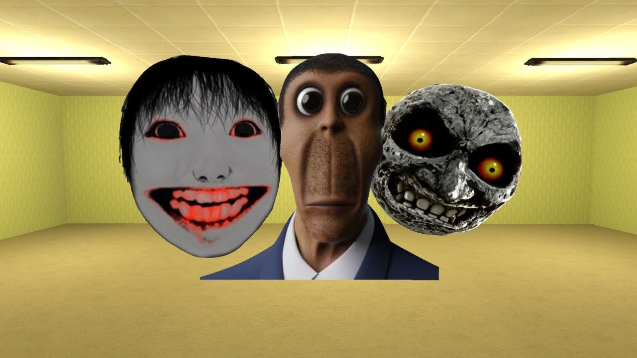 GARRY'S MOD GAMEPLAY:REALISTIC OBUNGA AND YOSHIE IN TERMINA#gmod_#nextbots_#shorts