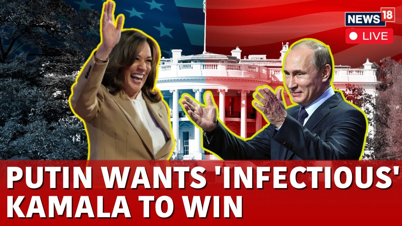 Russian President Putin Supports Presidential Candidate Kamala Harris | Kamala Harris LIVE | N18G