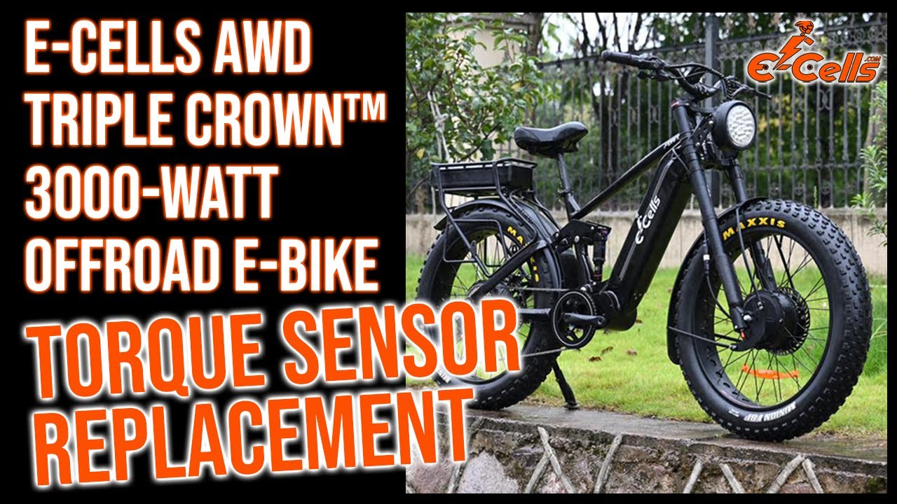 TORQUE SENSOR SWAP OUT on E-CELLS 3000w TRIPLE CROWN