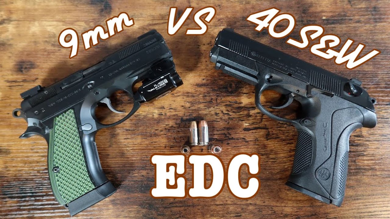 40S&W vs 9mm Beretta px4 Storm/CZ P01