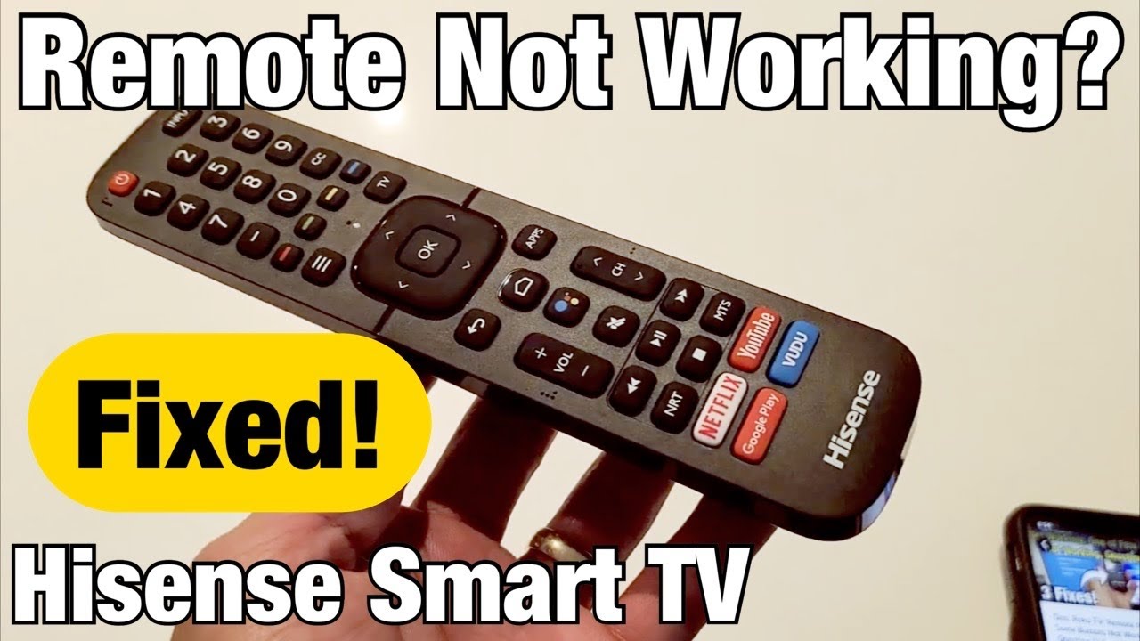 Не работает пульт ДУ. Одна или несколько кнопок не работают на телевизоре Hisense Smart TV? РЕШЕНО!