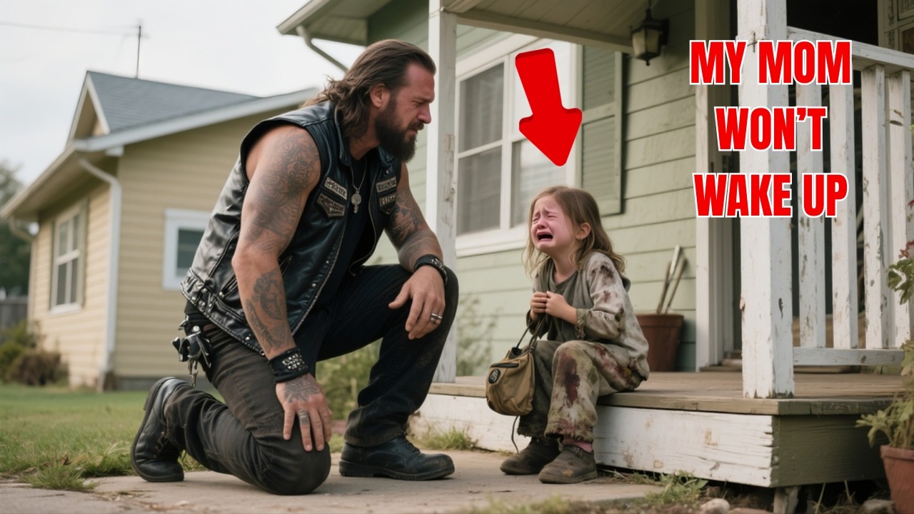 “Please Help… My Mom Won’t Wake Up,” The Little Girl Cried — The Hells Angel’s Action Shocked All