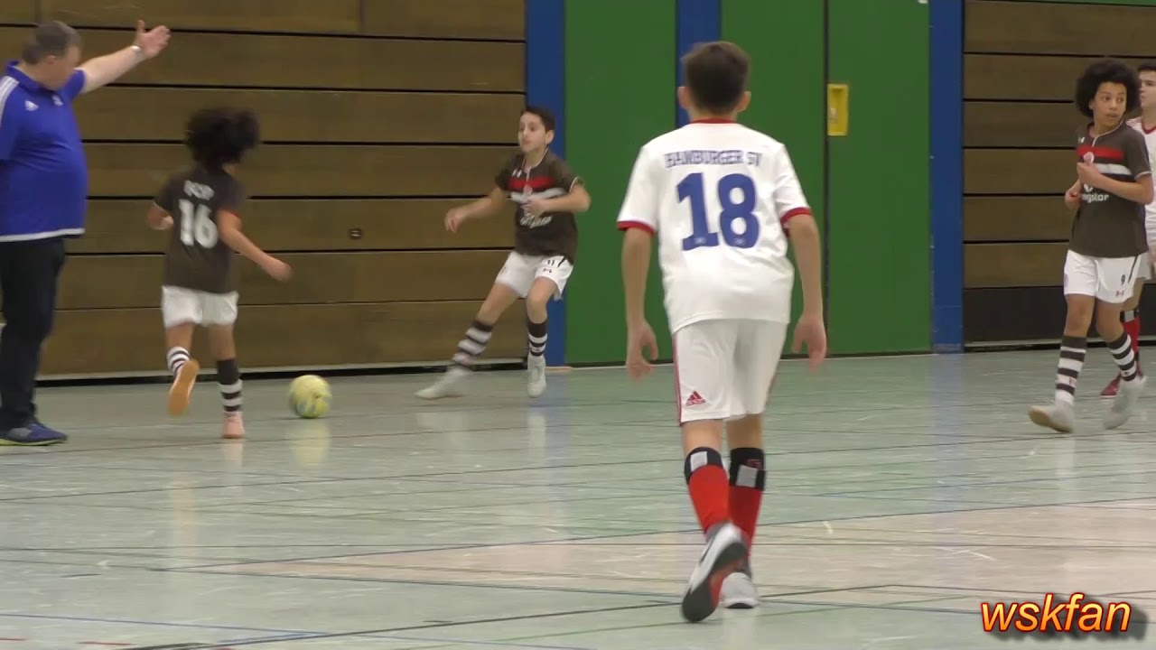 Jugendfußball Hamburg (23. Febr. 2019) FC St. Pauli - HSV - U 13