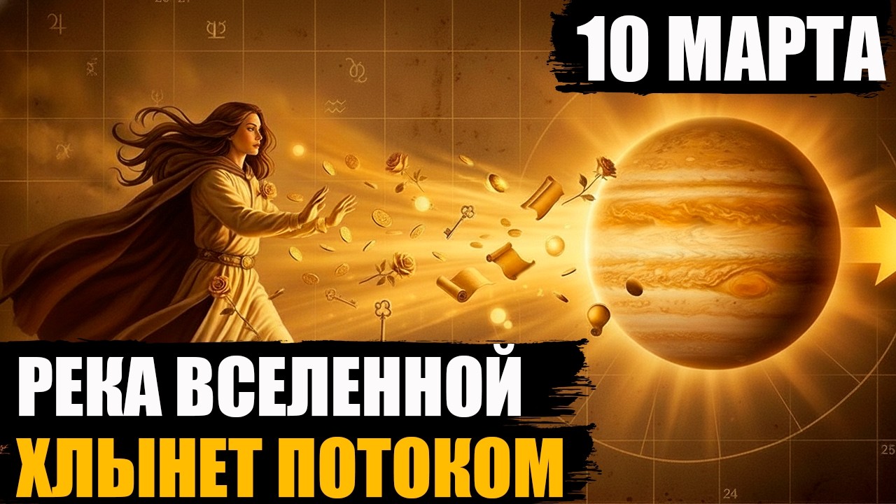 ГОТОВЬТЕСЬ ПРИНИМАТЬ! Космический разворот 10 МАРТА изменит ВСЁ для тех, кто делает ЭТО…