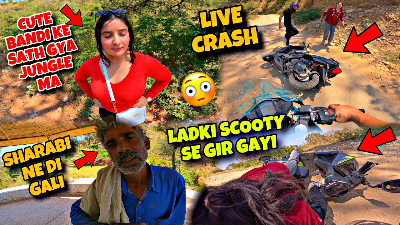 Cute Girl ka hoa  Live Crash 😰 | Varsha Ko Lia Jungle ma  😂 | Sharabi Ne Di Gali 🤬 Kawa h2r