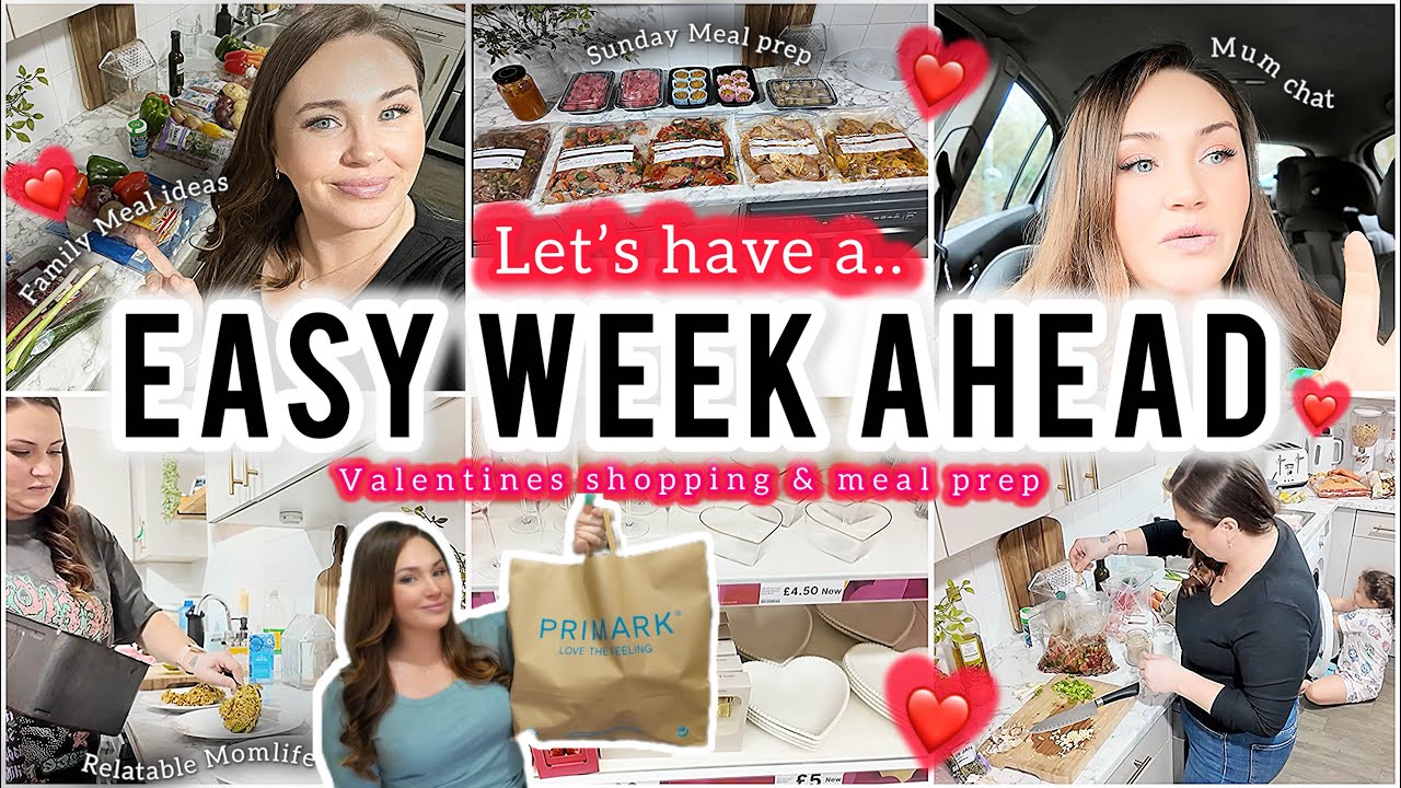 REALISTIC MUM LIFE WEEKEND VLOG | Primark & Tesco, Budget Meal Planning & Easy Meal Prep
