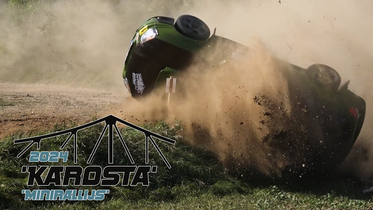 Minirallijs KAROSTA 2024  Actions/Mistakes/Crash