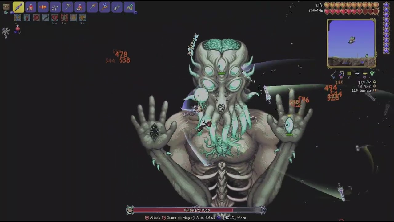 I BEAT MOONLORD IN EXPERT MODE