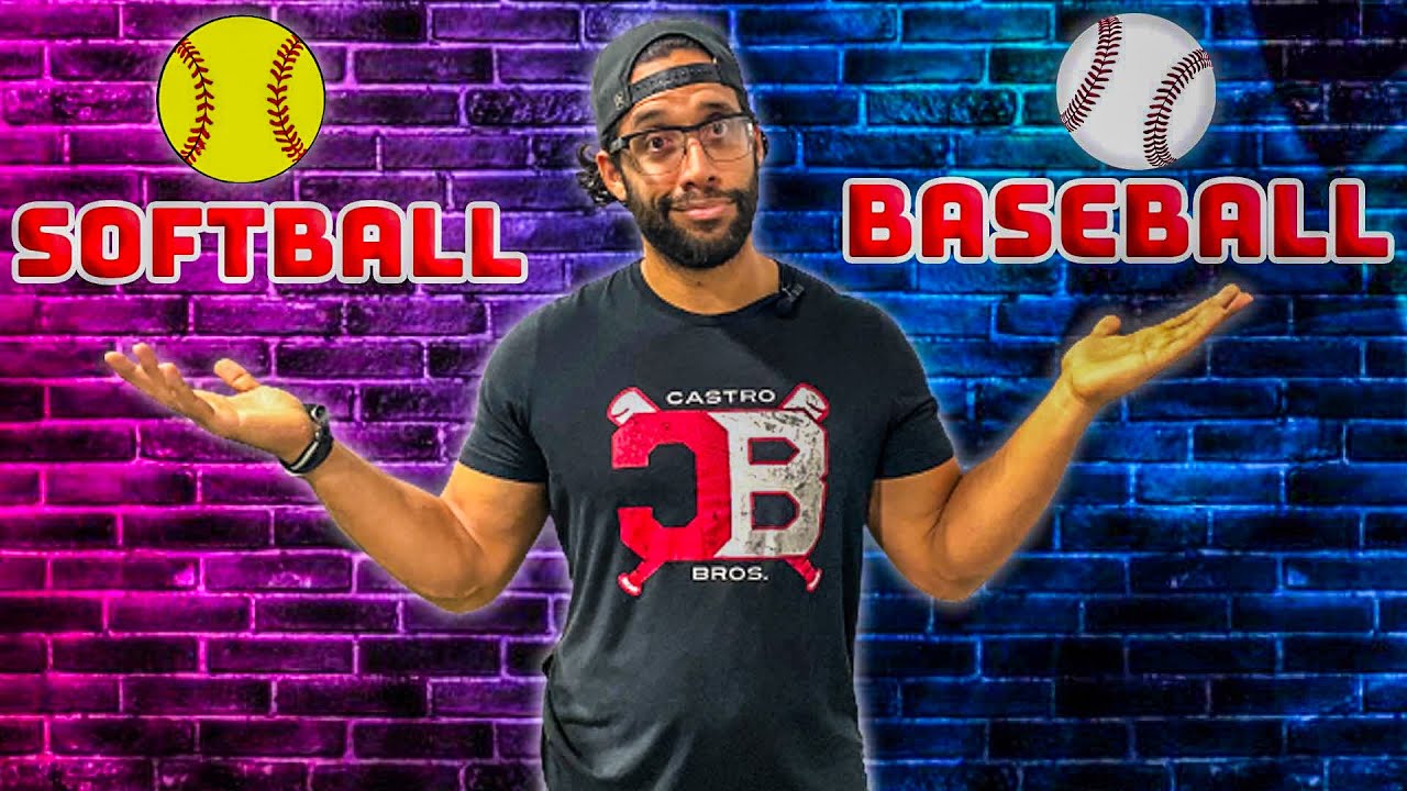 DIFERENCIA DE BATEO ENTRE SOFTBALL Y BASEBALL