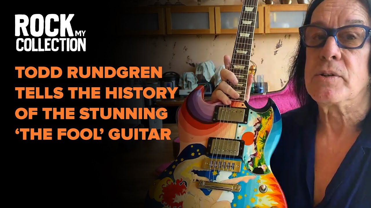 Todd Rundgren Tells the Story Behind the Stunning 'The Fool' Guitar | Rock My Collection