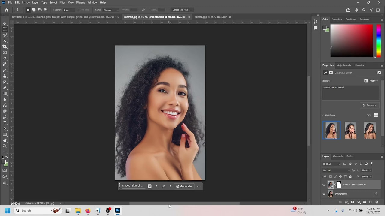FD13   Gen AI and Sketch Optimization