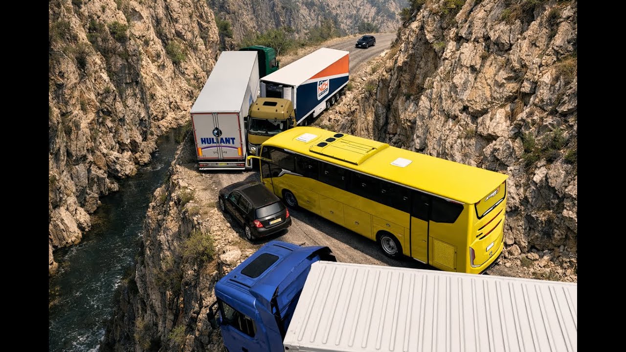 Traverse The World's Most Extreme Roads (4K 60 FPS) No Commentary , ASMR eps.2