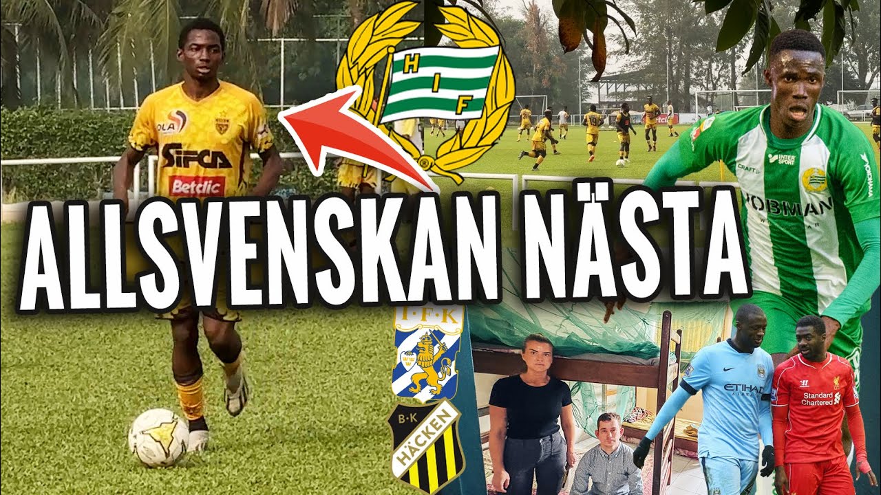Besöker afrikanska talangfabriken: 