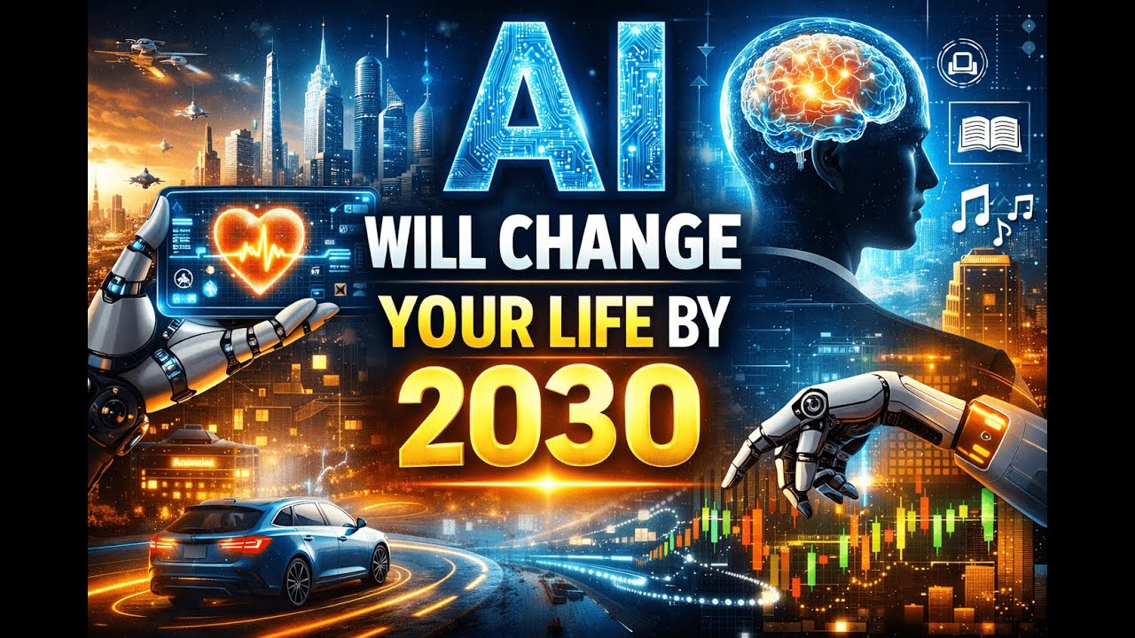 How AI Will Transform Every Aspect of Human Life by 2030 | AI FuturionX
