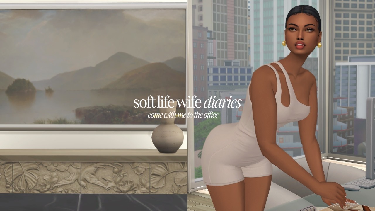 soft life wife diaries | rebranding + team meeting | sims 4 vlog series