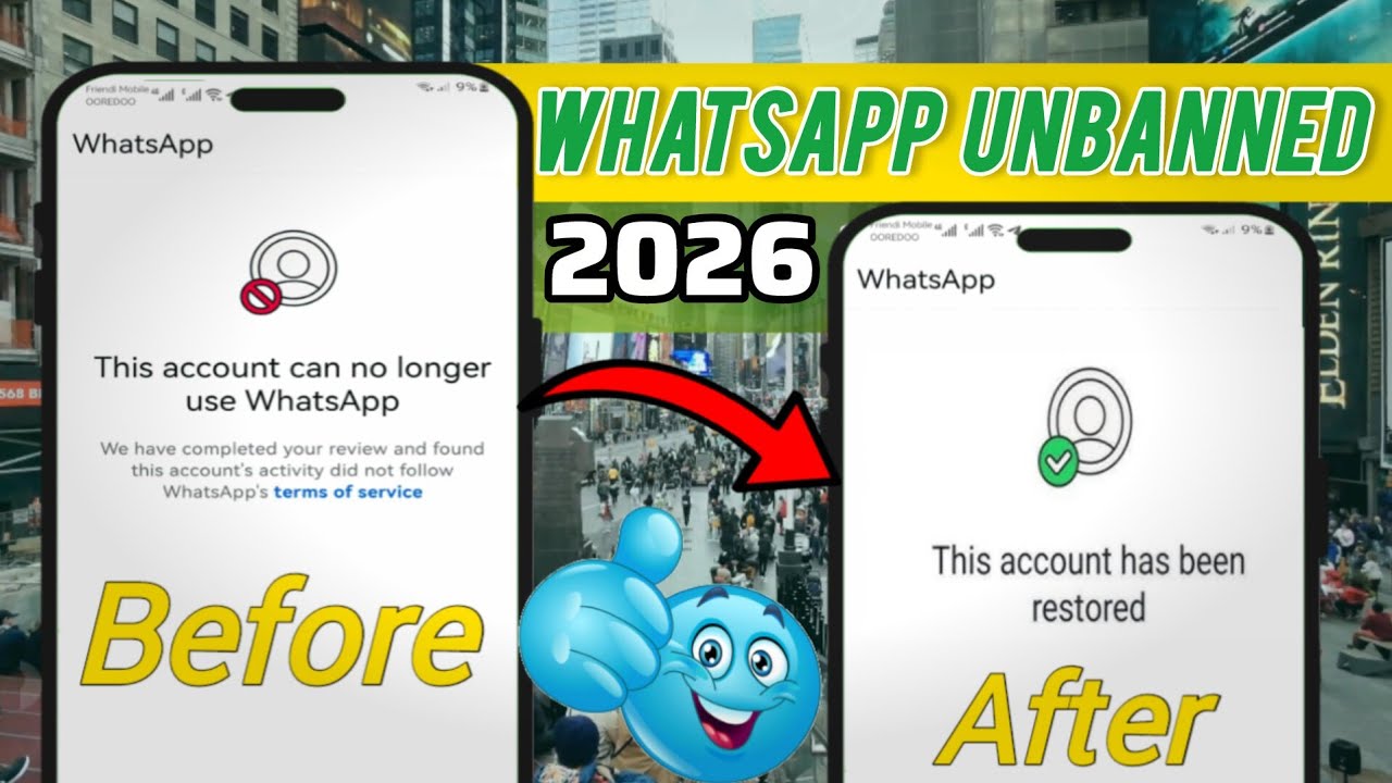 New methods To unban your whatsapp account in 2026 | Solving problem fast