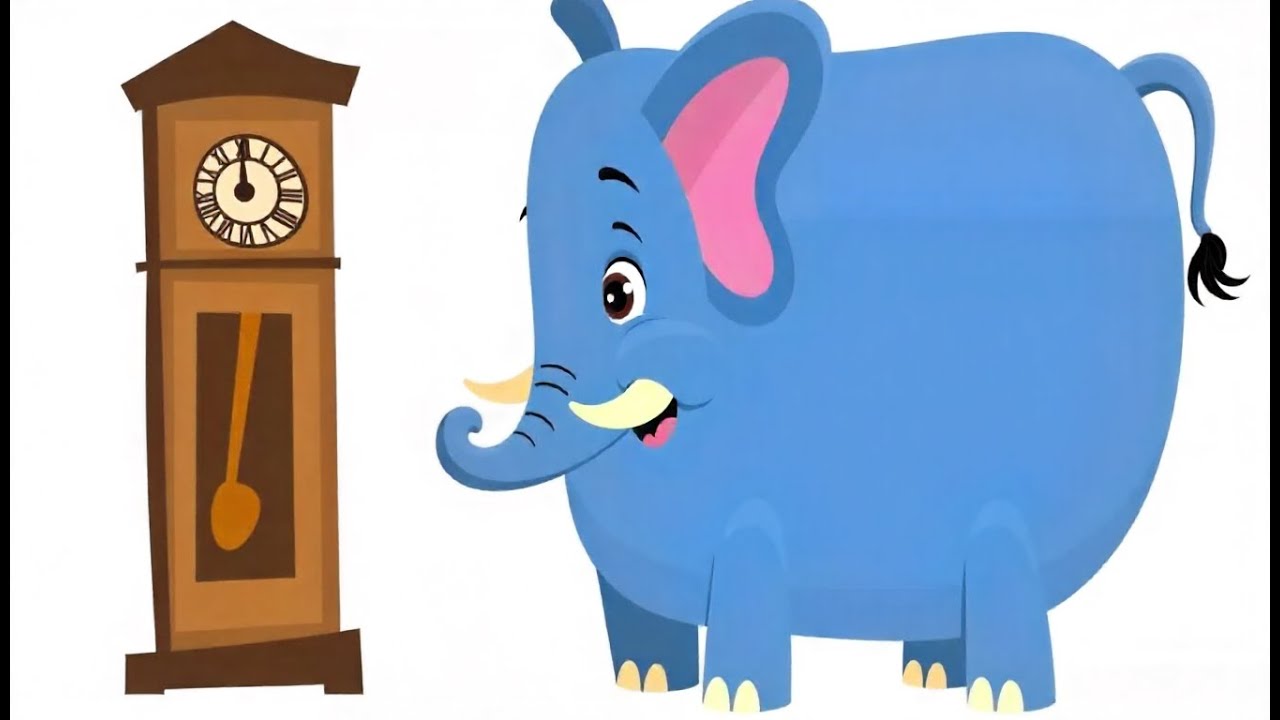 Hickory Dickory Dock 🐭🕒 | Fun Nursery Rhymes for Kids with Lyrics | Animated Songs for Children