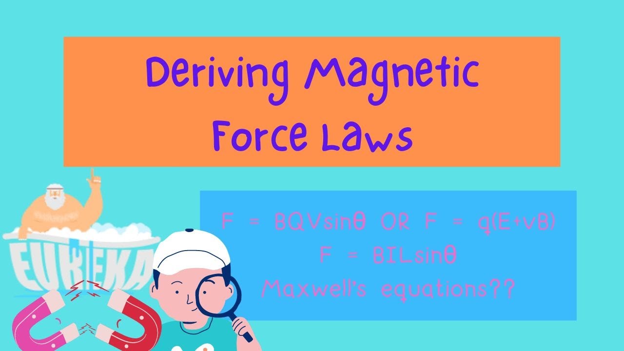 Where do magnetic force laws come from?? (Lorentz force, BILsin&theta; etc..)