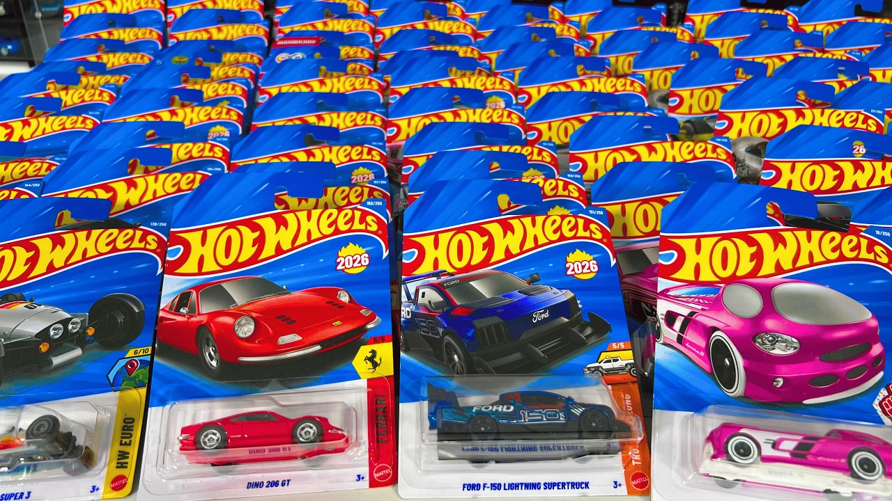 Набор Hot Wheels 2026 G Case 🔥 Распаковка и основные моменты всех 72 машинок