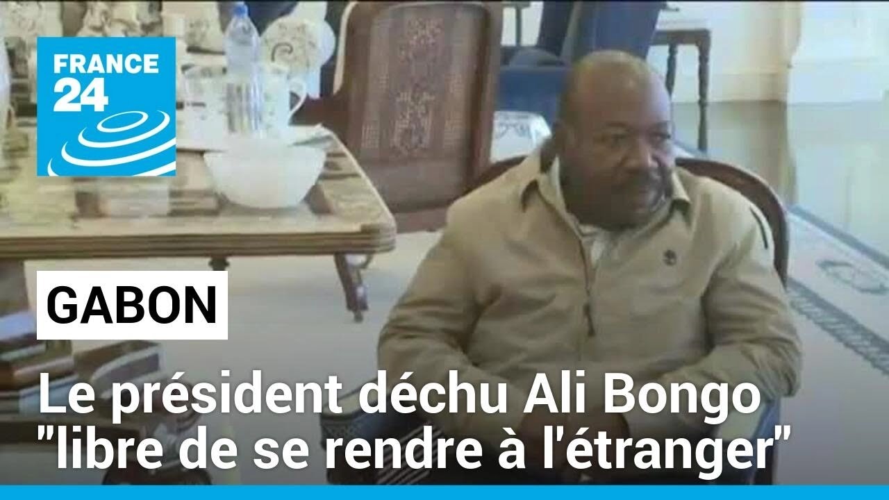 Gabon : le président déchu Ali Bongo 