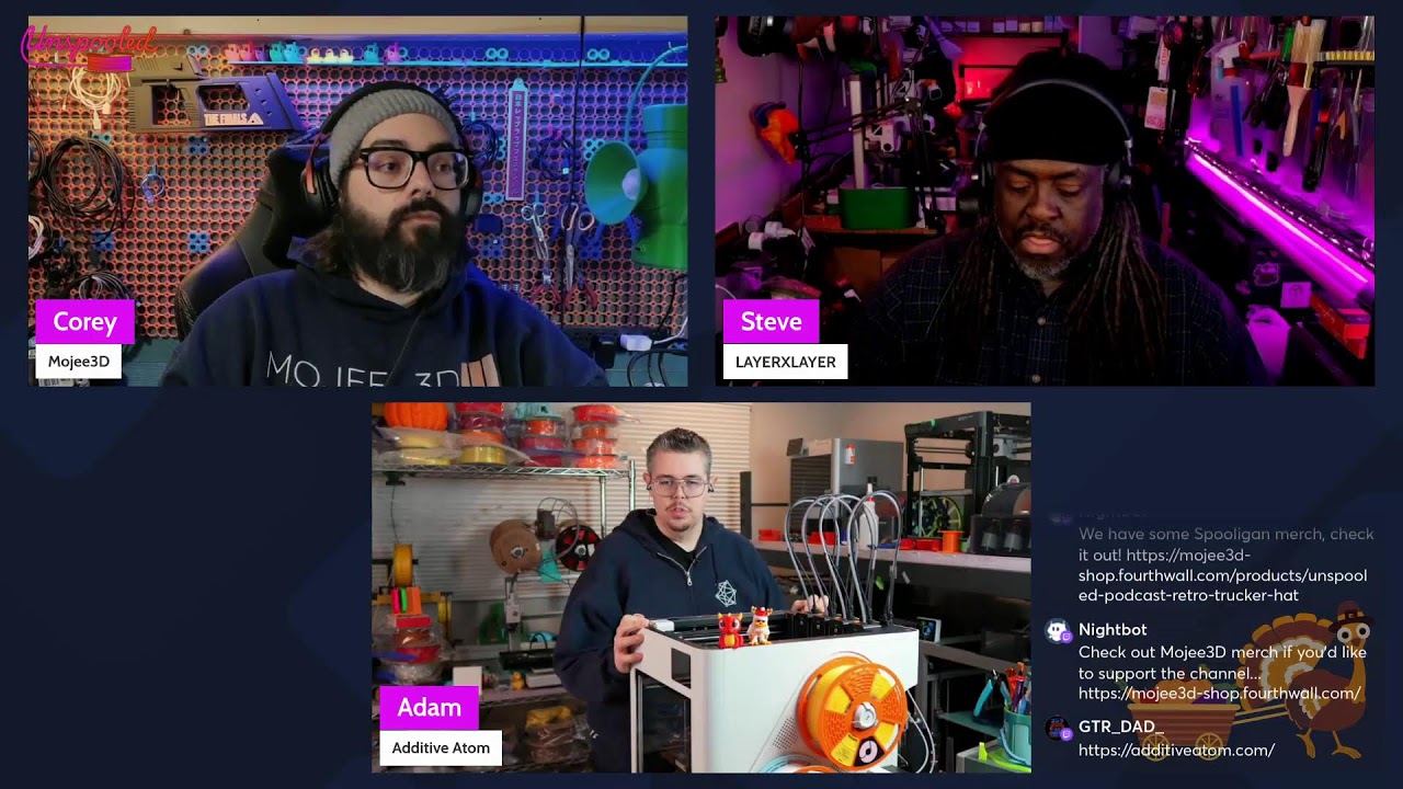 Unspooled: Episode 29 - 3D Printing News, U1 in the Hands!
