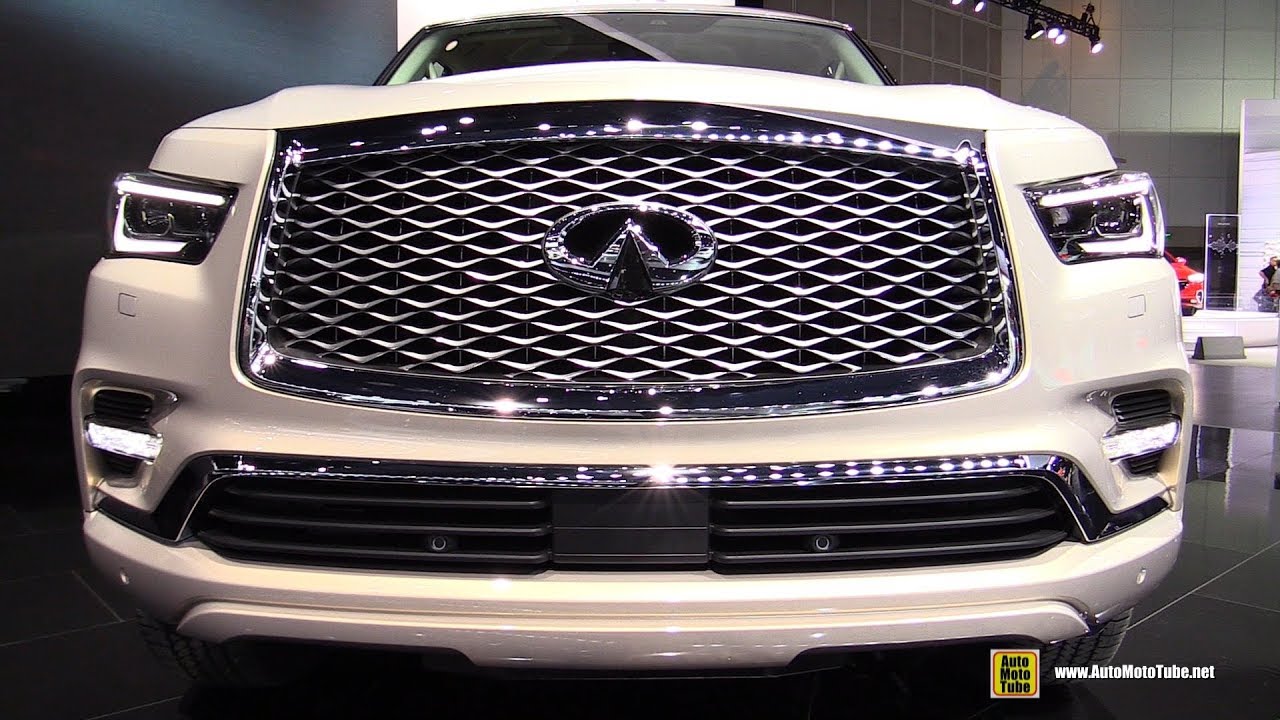 2018 Infiniti QX80 - Exterior and Interior Walkaround - 2017 LA Auto Show