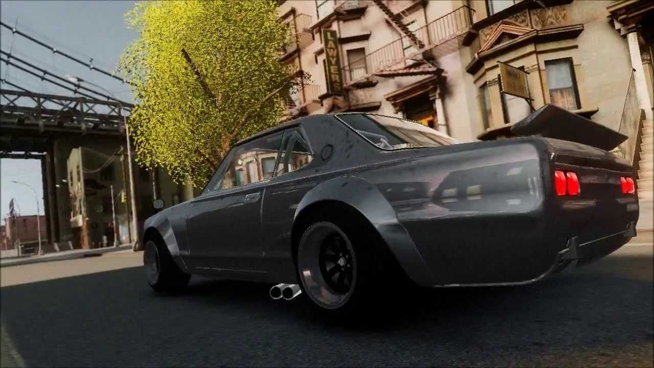 Free Run on Speedhunters Nissan Skyline 2000GT-R {GTA IV}